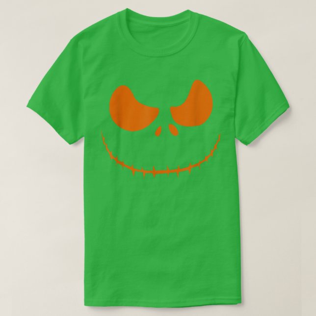 Jack O'Lantern Halloween Carving T Shirt (Design framsida)