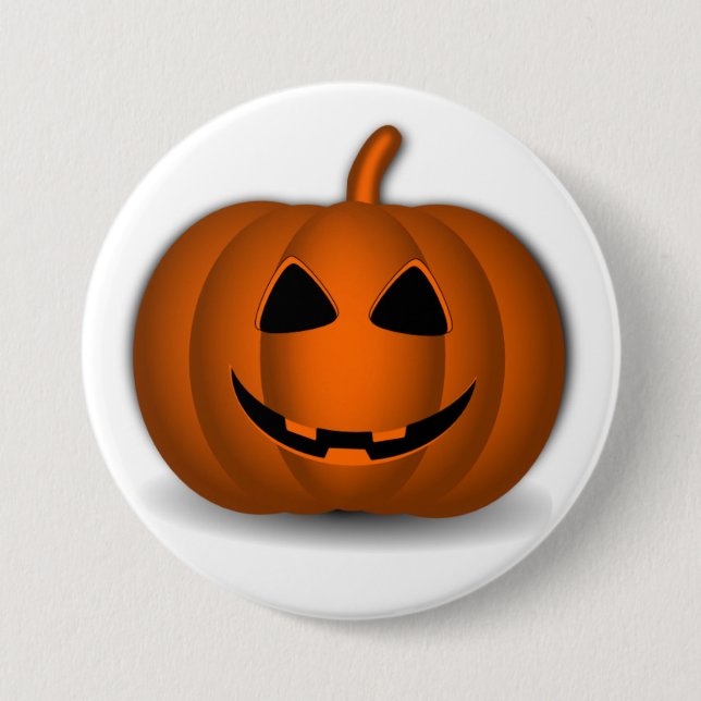 Jack o'Lantern Halloween-knapp Knapp (Framsida)