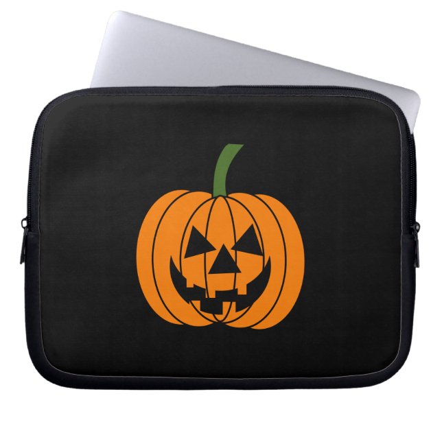 Jack O'Lantern Laptop Fodral (Framsidan)