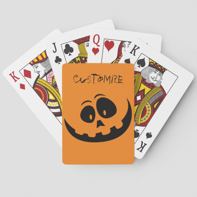 Jack O'lantern Leende Thunder_Cove Casinokort (Baksidan)