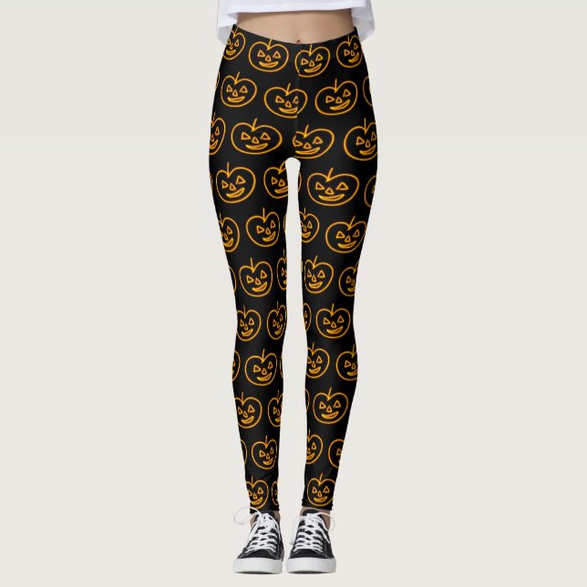 Jack o'Lantern Leggings (Framsida)