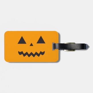 Jack O'Lantern Luggage Tag Bagagebricka