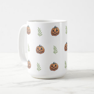 Jack O'Lantern Lycklig Haloween Kaffemugg