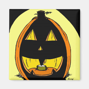 Jack o'Lantern Magnet
