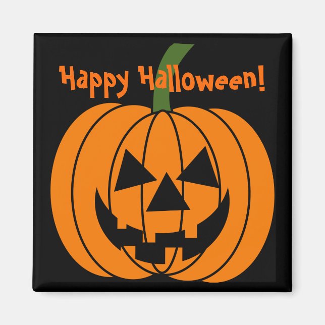 Jack O'Lantern Magnet (Framsidan)