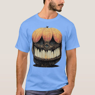 Jack O'Lantern Manga Horror Stil T Shirt