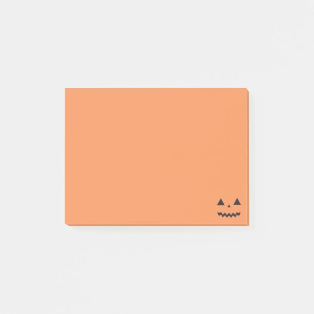 Jack O'Lantern Post-it Notes (Framsida)