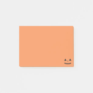 Jack O'Lantern Post-it Notes Block