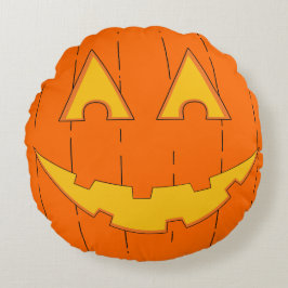 Jack O'lantern Rund Kudde