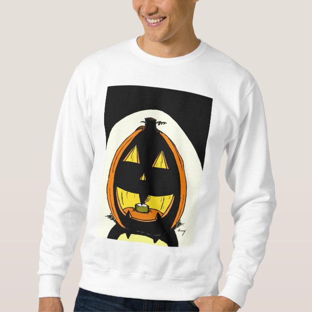 Jack o'Lantern Shirts Långärmad Tröja (Framsida)