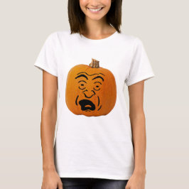 Jack o'Lantern Skrämt Ansikte, Halloween Pumpkin Tee