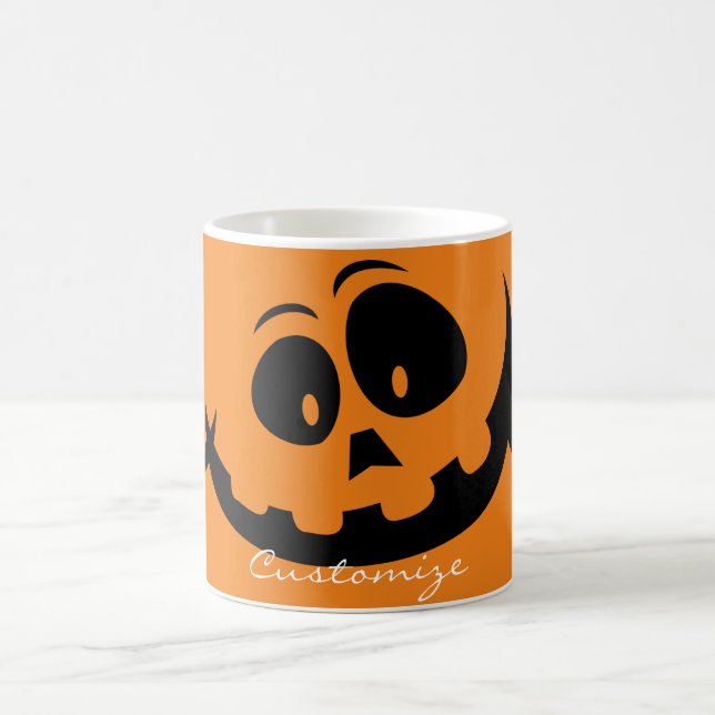 Jack O'lantern Smile Thunder_Cove Kaffemugg (Center)