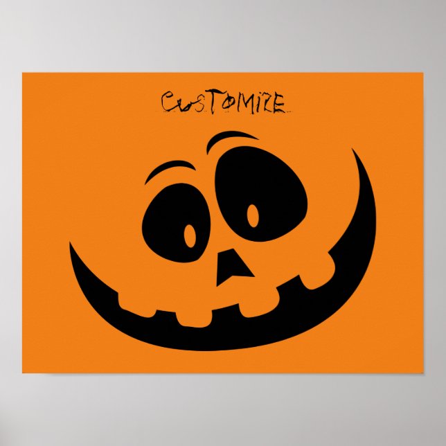 Jack O'lantern Smile Thunder_Cove Poster (Framsidan)