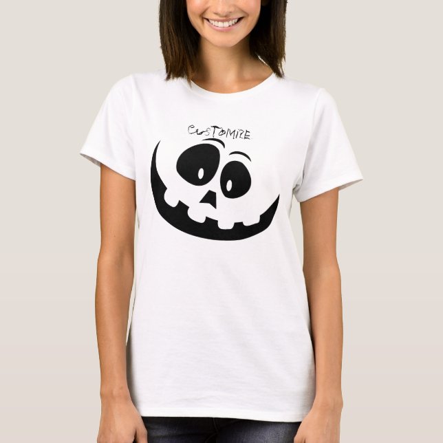 Jack O'lantern Smile Thunder_Cove T Shirt (Framsida)