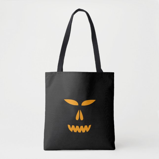 Jack o'lantern tobag tygkasse (Framsida)