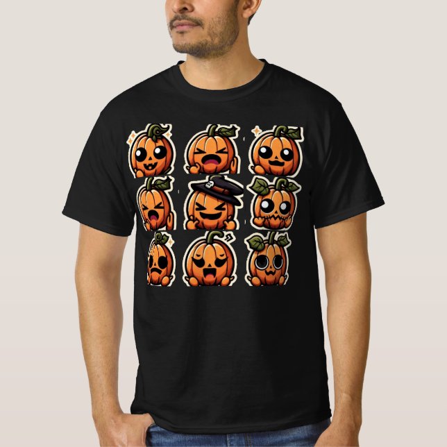 Jack o'lanternor Emote T-Shirt (Framsida)