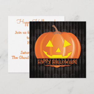 Jack O'Lanternor! Inbjudningar