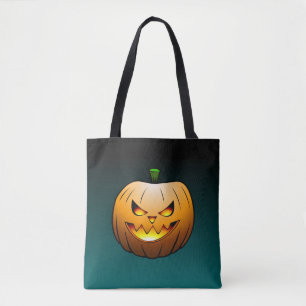 Jack O'lanterns Halloween-natt Tygkasse