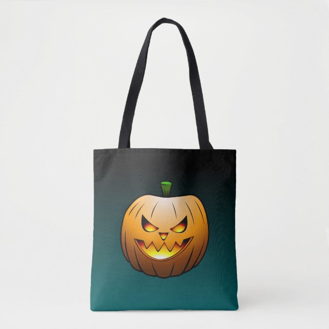 Jack O'lanterns Halloween-natt Tygkasse (Framsida)