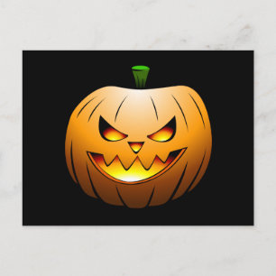 Jack O'lanterns Halloween Vykort