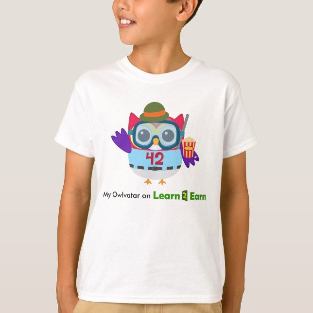 Jack Owlvatar T-tröja Tee Shirt (Framsida)