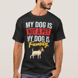 Jack Parson Russell Terrier Hund Puppies Owner Kär T Shirt