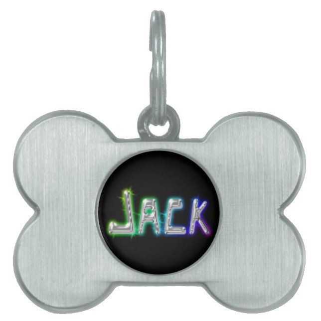 Jack Pet-tagg ID-bricka Husdjur (Framsidan)