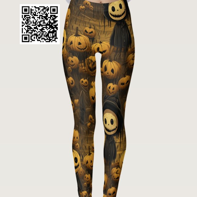 Jack Pumpkin Man Leggings (Skapare uppladdad)