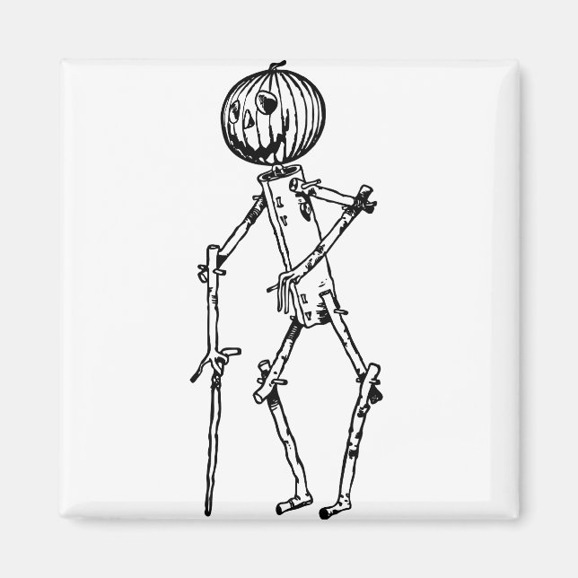 Jack Pumpkinhead Magnet (Framsidan)