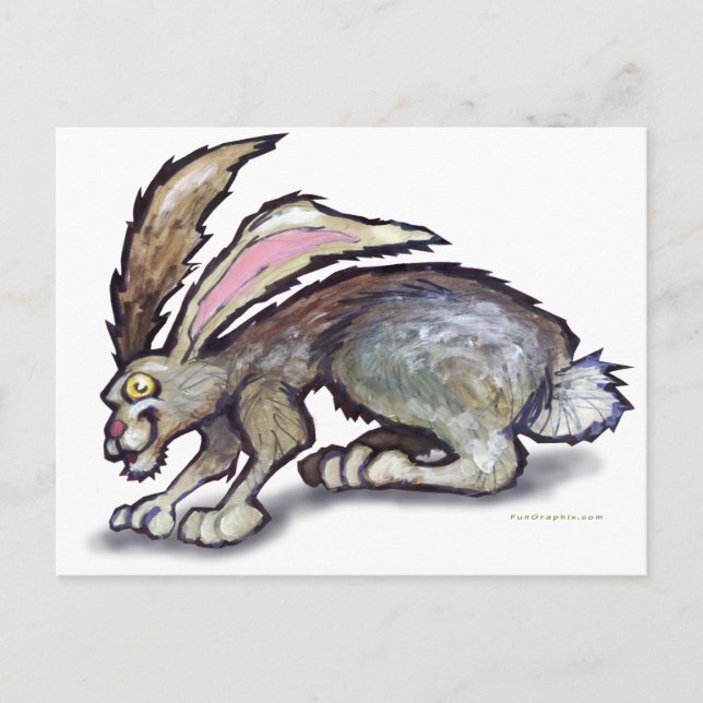 Jack Rabbit Vykort (Framsida)