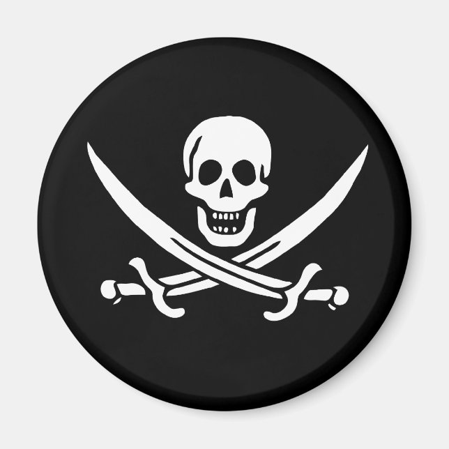 Jack Rackham magnet (Framsidan)
