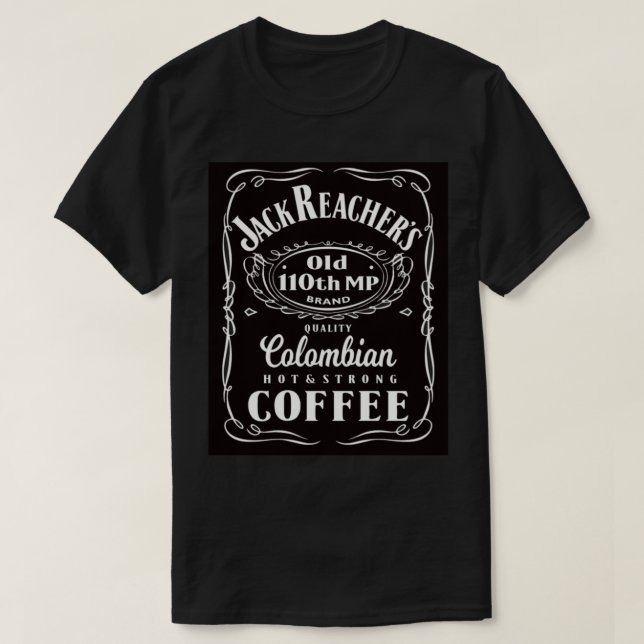 Jack Reacher 110th MP-kaffe T Shirt (Design framsida)