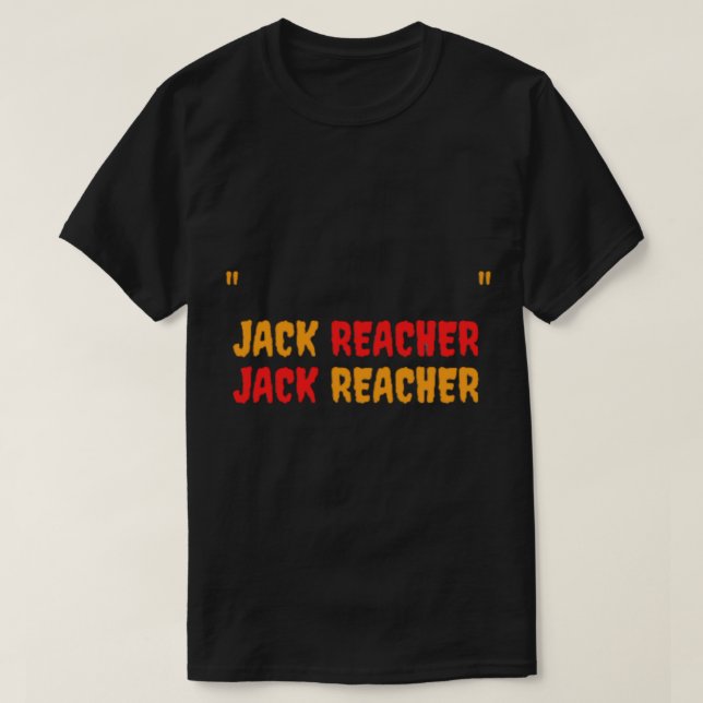Jack Reacher     (3) T Shirt (Design framsida)