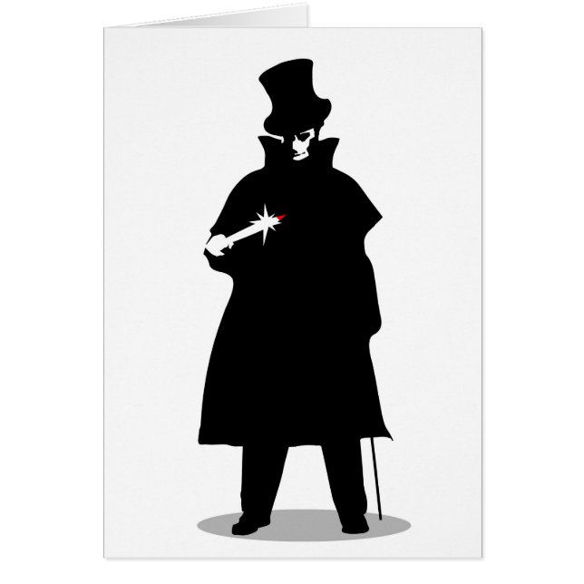 Jack Ripper Hälsningskort (Framsidan)