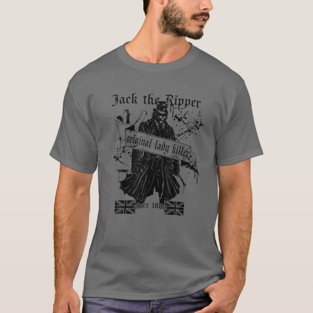 JACK: RIPPER ORIGINAL DAM KILLER CLASSIC SANT T SHIRT (Framsida)