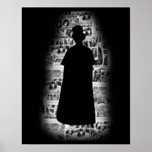 Jack Ripper Silhouette Poster