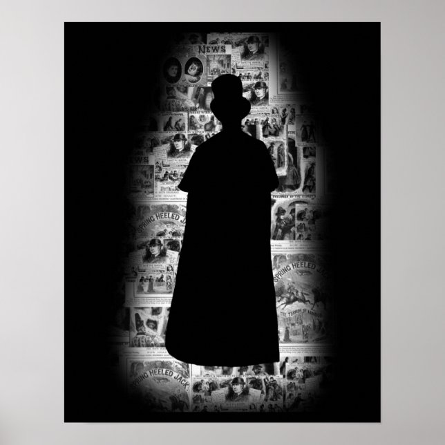 Jack Ripper Silhouette Poster (Framsidan)
