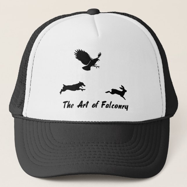 Jack Russel och Falconry Truckerkeps (Framsida)