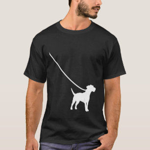 Jack Russel på en pute Pet Cute Pupp Hund T Shirt