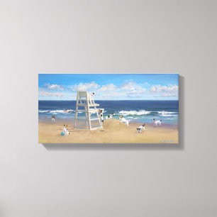 Jack Russel Svan Canvastryck