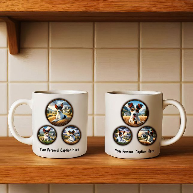 Jack Russel Terrier 6-Image Coffee Mugg Design (Skapare uppladdad)