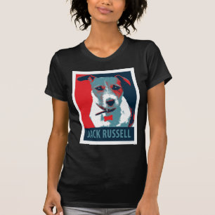 Jack Russel Terrier Policy Hope Parody T Shirt