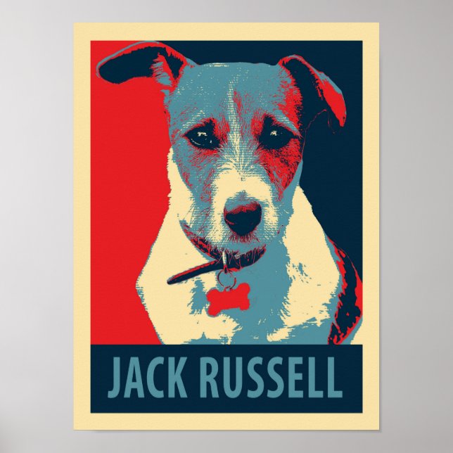 Jack Russel Terrier Policy Parody Poster (Framsidan)