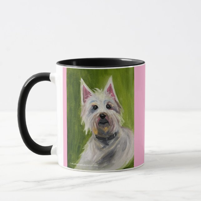 Jack Russel | Tvåtons Mugg, 0,45 l Mugg (Vänster)