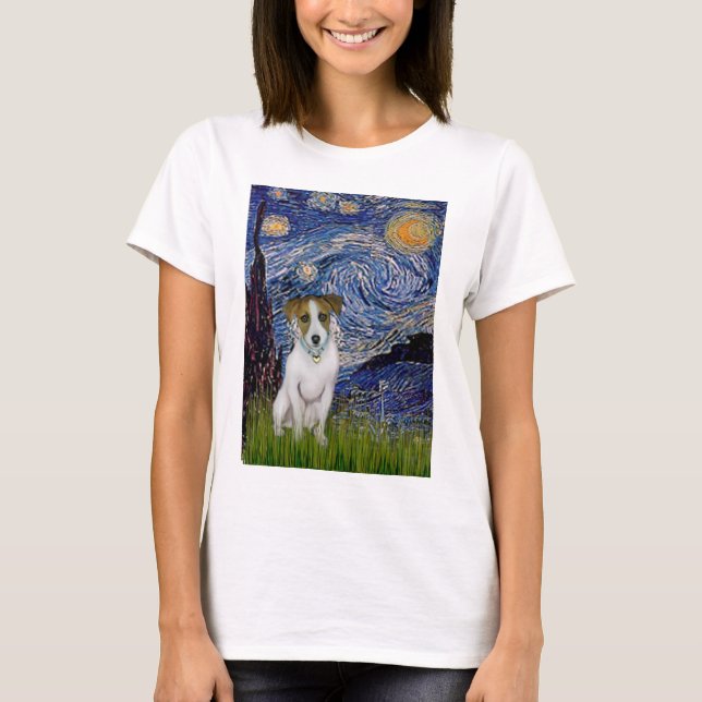 Jack Russell 10 - Starry Natt Tee (Framsida)