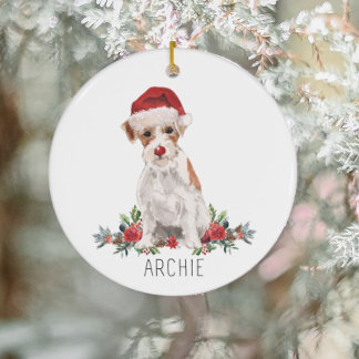 Jack Russell Anpassningsbar jul Ornament