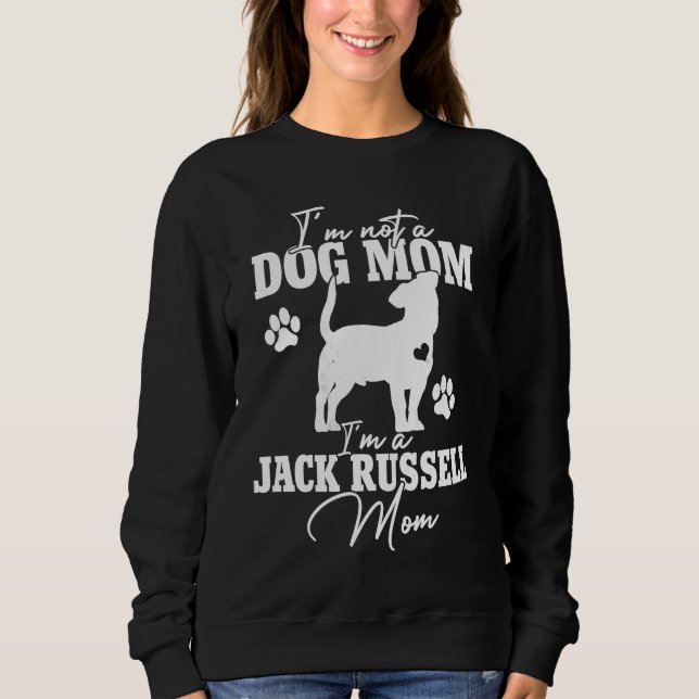 Jack Russell Dog Mom  for Women Puppy  Mothers Day T Shirt (Framsida)