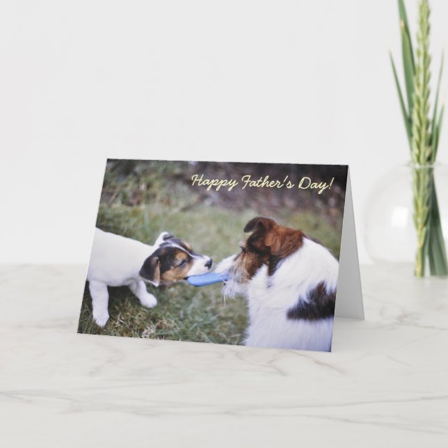 Jack Russell Fars dag kort (Framsida)