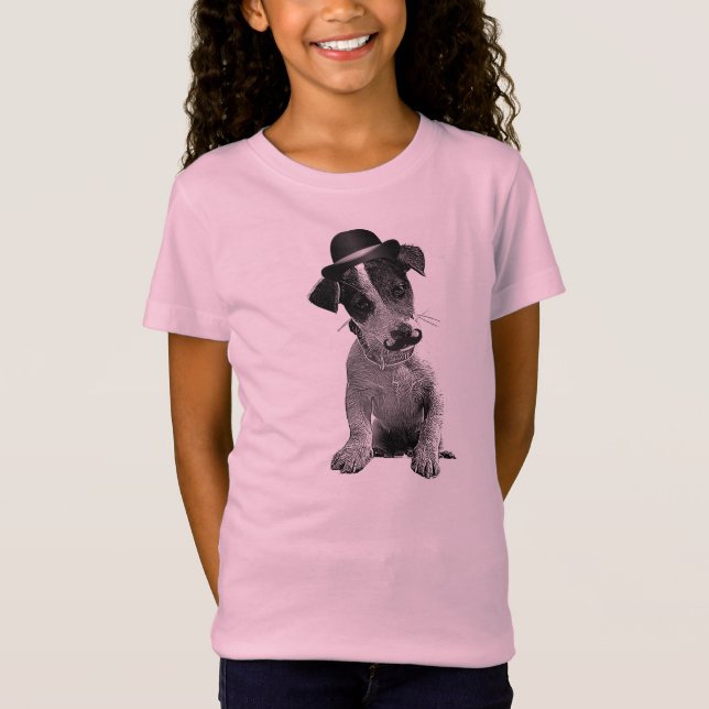 JACK RUSSELL HIPSTER T-SHIRT (Framsida)