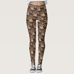 Jack Russell Hund jul Festive Leggings